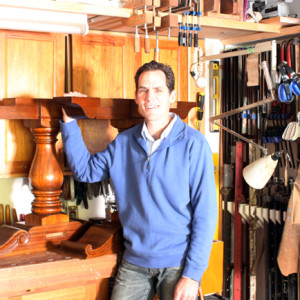 Brisbane woodworker, Troy McDonald