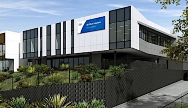 The new Oji Fibre Solutions facility at Yatala, QLD.