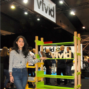 Sandwiched Shelf by Yulia Holil, winner of the Green award.