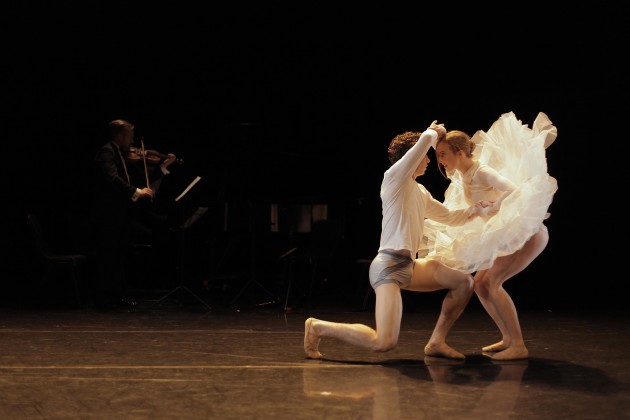 ‘Transference’ - Hannah Clark, Daniel Kempson, Benjamin Greaves and Philip Eames. Photo: Fen Lan Chuang.