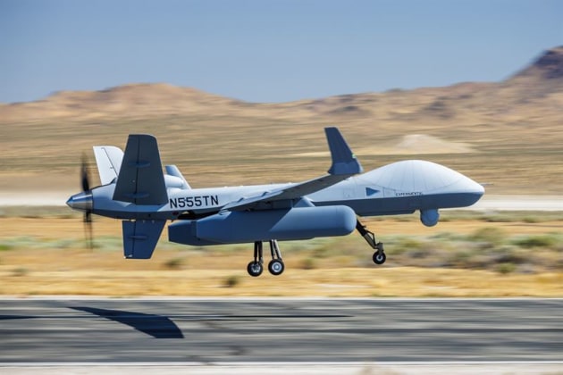 Saab and General Atomics Aeronautical Systems have successfully completed the first flight of an unmanned Airborne Early Warning solution.

Credit: Saab