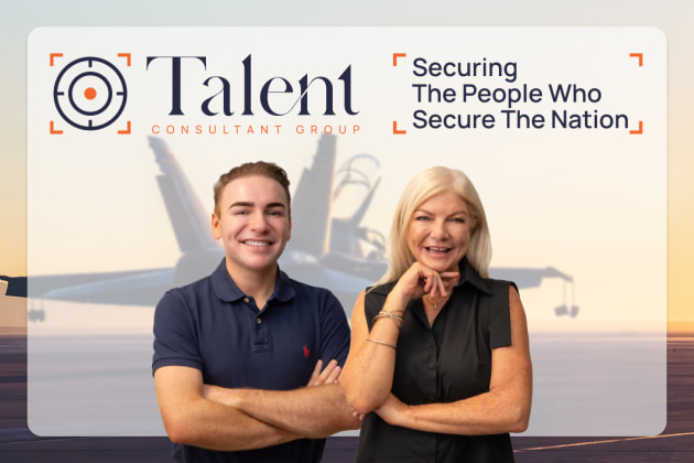 Daniel Newberry and Edwina Cattanach of Talent Consultant Group.

Credit: Talent Consultant Group