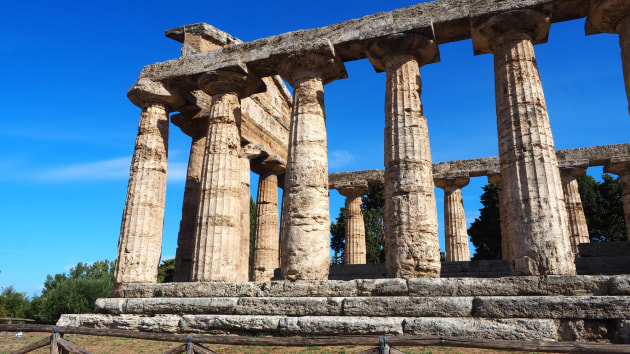 Agropoli Paestum. Photo Mariner Boating Holidays.