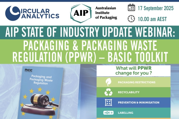 AIP to host industry webinar on EU packaging regulation changes
