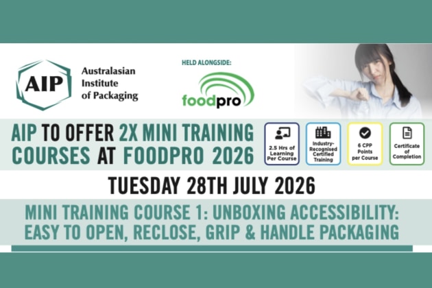 AIP expands packaging program at foodpro 2026