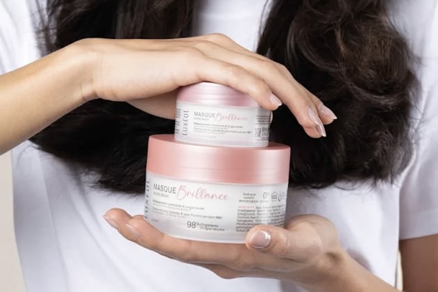 Amcor supplies customised PCR jar for Lux&eacute;ol curl mask