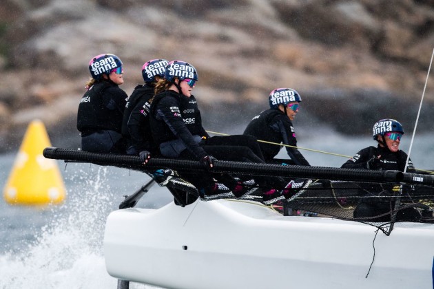 Anna Ostling and crew competing at GKSS Match Cup Sweden 2019