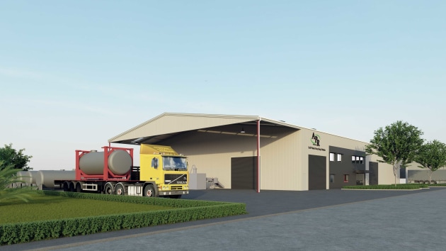 Artist's impression of the proposed APR Chemcycle soft plastics recycling facility. Image: APR Plastics