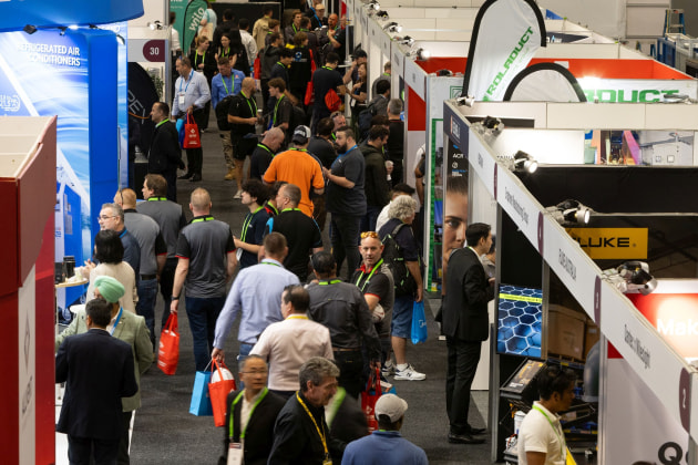 Over two thousand attendees explored the exhibition floor.