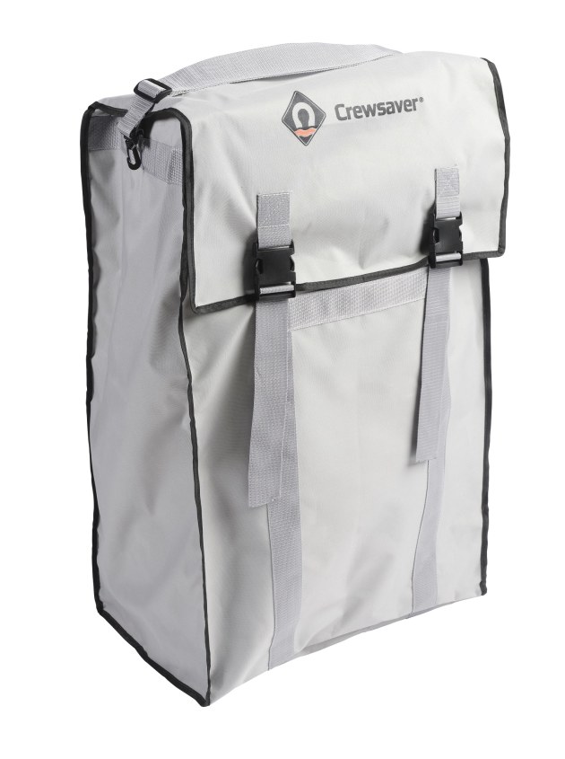 The Crewaver Inflatable Boat can be stowed in a carry valise.