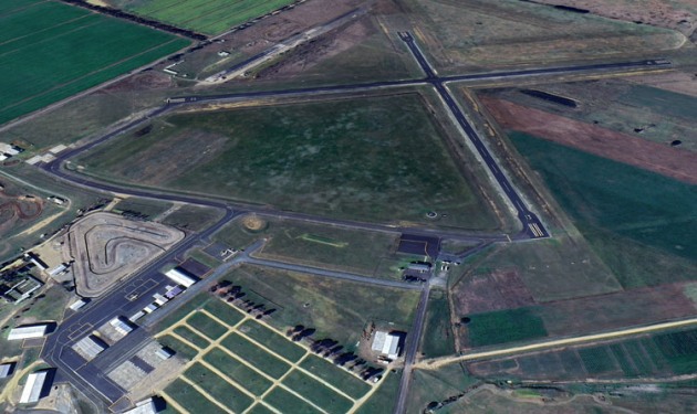 Bairnsdale Airport in East Gippsland. (Google Earth image)