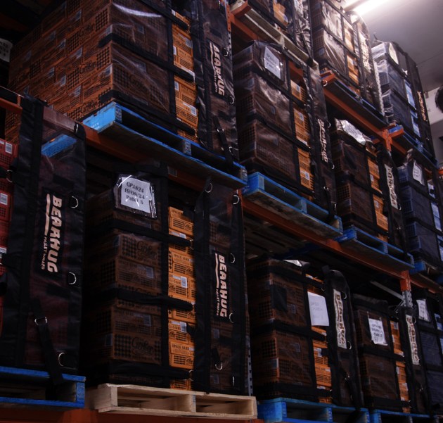 Bearhug – reusable pallet wrap system