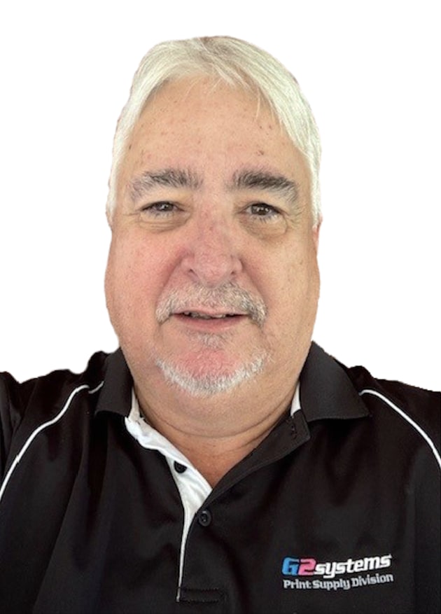 Supporting BizPrint for years: Bernie Hockings, managing director of G2 Systems