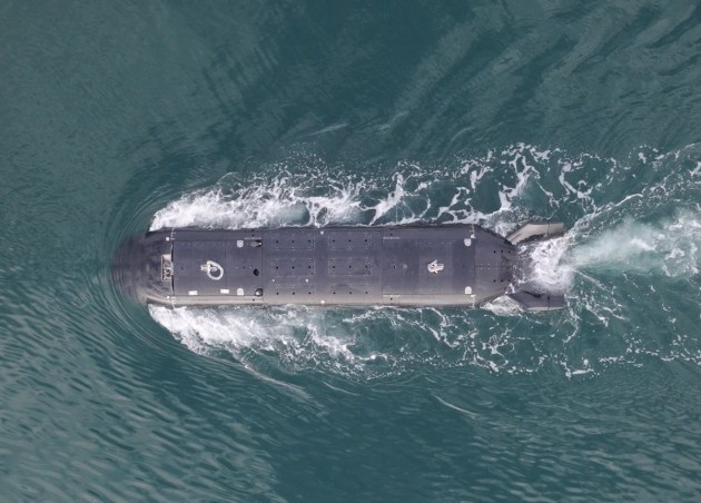 Marine AI autonomy software on the Royal Navy’s XLUUV Excalibur.

Credit: Marine AI