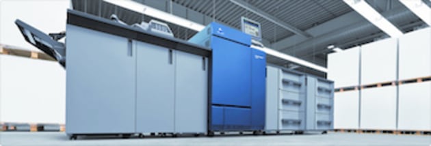 The bizhub PRESS C1100/C1085 series