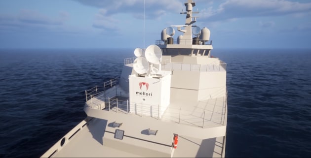 Chess&nbsp;Dynamics has confirmed that its latest high-performance positioner, Omega, is now in operational use as part of the Blue Jay Horizon system. The system was launched at the Indo Pacific International Maritime Exposition in Sydney.

Credit: Chess Dynamics / Mellori