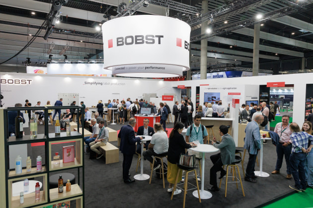 Flexjet debut: This year’s Bobst booth at Labelexpo Europe, Barcelona