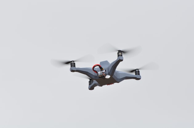 Boresight BQ-400 Raider quadcopter target drone.

Credit: Boresight