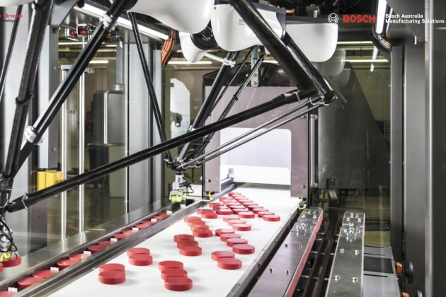 Bosch Australia Manufacturing Solutions partners with Bradman Lake for integrated packaging automation.