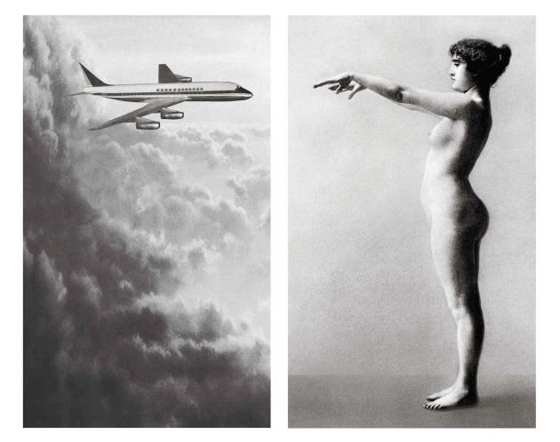 Home and Away, 2016, pigment print, diptych (each 133 x 80 cm). © Pat Brassington