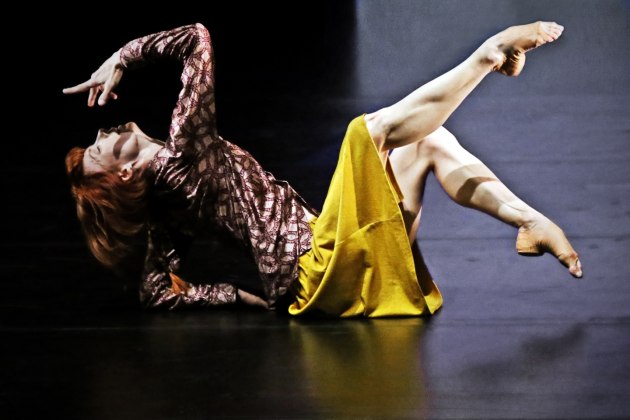 Sylvie Guillem in Mats Ek&rsquo;s Bye
Photo: Gilles Tapie. Supplied by Prix de Lausanne.