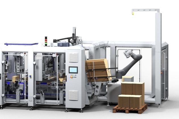 There will be collaborative robots on display to support palettizing activities at Drinktec 2025.