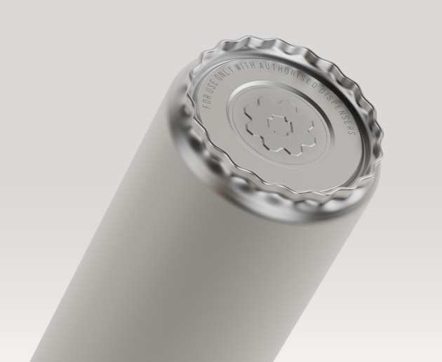 Meadow has developed a distinctive “daisy topping crimp” to provide clear non-ingestible visual signalling.