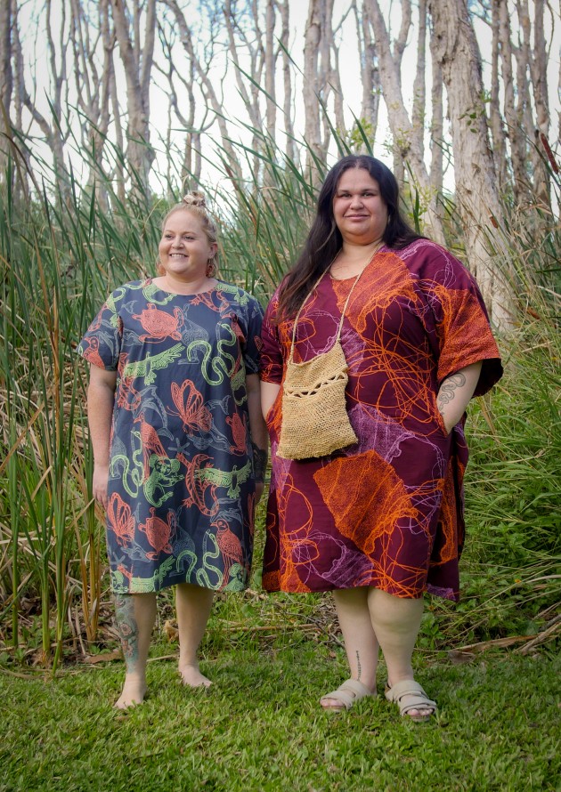 Magpie Goose x Quandamooka Artists (Amanda Hayman)