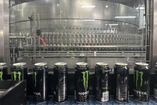CCEP Richlands facility's Krones filler can filler 120,000 cans an hour. (Image: Yaffa)