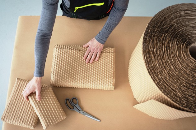 Papair Bubble Wrap – paper-based alternative to plastic bubble wrap.