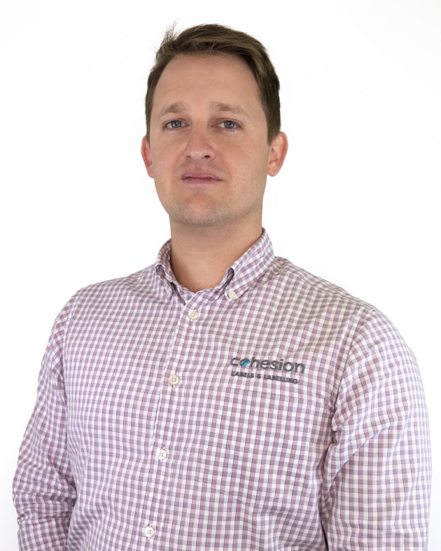 Leading the company forward: Cohesion Labels GM Jamie Waters