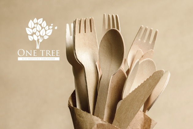 From the Bygreen range: One Tree wooden cutlery