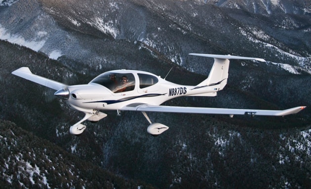 Diamond's DA40 had its best sales year since 2013. (Diamond Aircraft)