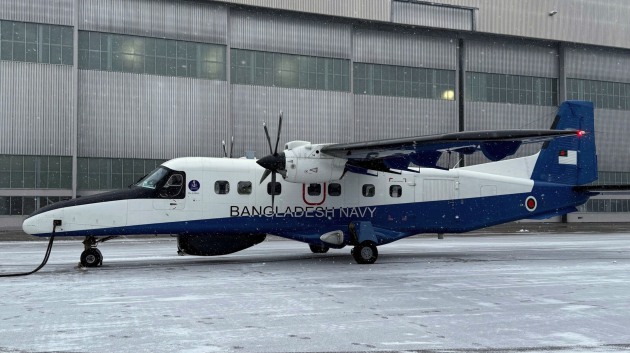 General Atomics AeroTec Systems GmbH has successfully conducted comprehensive overhaul services on a Do228 of Bangladesh Navy and transferred the aircraft back to Chattogram, Bangladesh at the end of January 2026.

Credit: GA-ATS