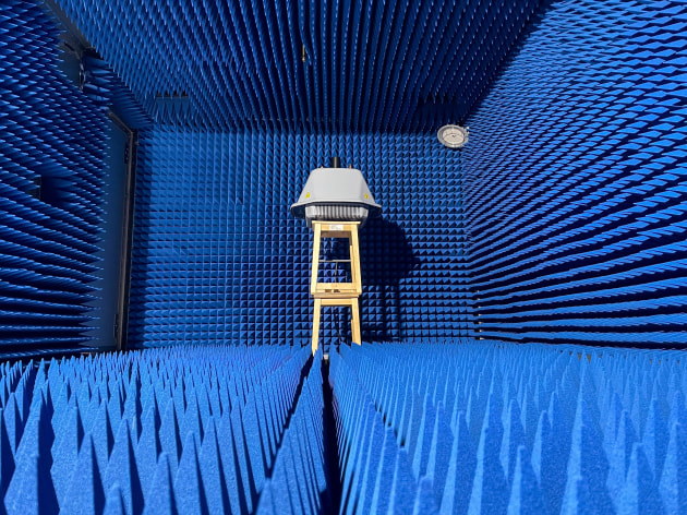 DroneShield’s anechoic chamber supports research and development contributing to the Company’s world-leading counter-drone technologies.

Credit: DroneShield