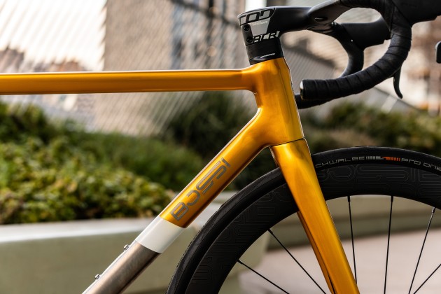 Bossi Launch Titanium Strada SS - Bicycling Australia