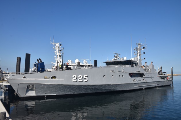 Evolved Cape Class Patrol Boat ADV Cape Spencer. 

Credit: Austal