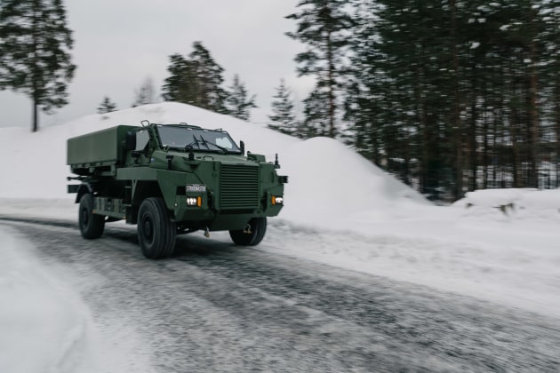 Kongsberg has confirmed that the StrikeMaster Missile Launch Vehicle will remain in Europe for the foreseeable future following strong and growing interest from international partners.

Credit: Kongsberg