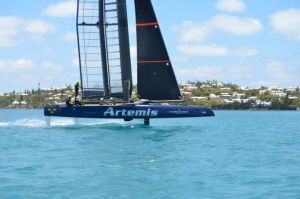 Artemis AC45 Turbo in Bermuda. Photo David Tyler/Artemis Racing.