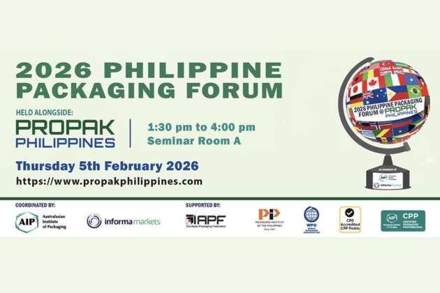2026 Philippine Packaging Forum head alongside ProPak Philippines