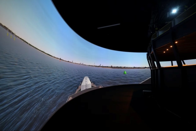 Kongsberg Maritime has been awarded a contract by the French Navy to deliver advanced ship bridge simulation systems to the French Naval Academy, &Eacute;cole Navale, located in Lanv&eacute;oc near Brest, France.

Credit: Kongsberg Maritime