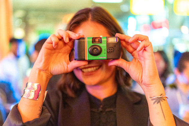 Fujifilm Quicksnap launch at Jam Bar Sydney. Image: Tim Levy