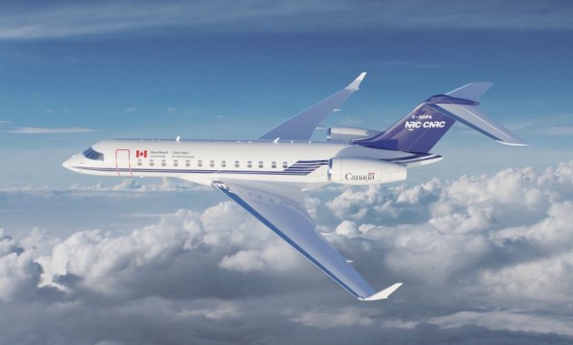 The Bombardier&nbsp;Global 6500&nbsp;aircraft has been acquired by the National Research Council of Canada to support advanced research and development activities for the defence and dual-use sectors.

Credit: Bombardier&nbsp;