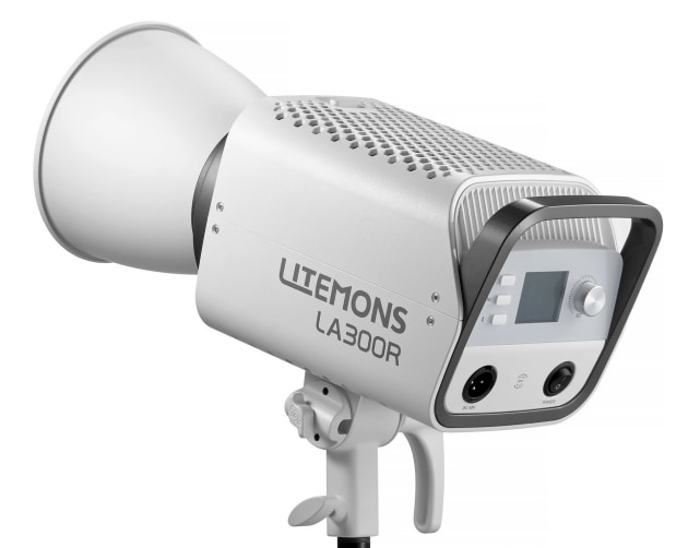 The Godox Litemons LA300R 300W RGB light is powerful, and you can easily dial up any colour you want! Photo: Tim Levy