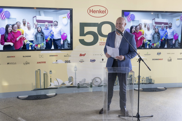 Daniel Rudolph, President of Henkel Australia and New Zealand, shares Henkel's 50-year journey in Australia.
