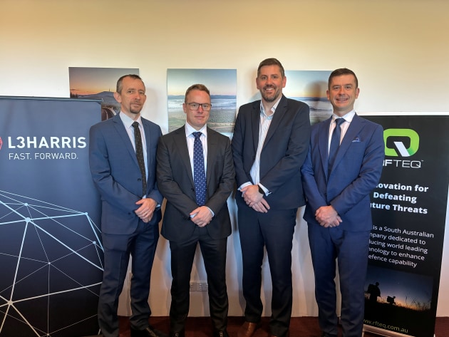 L3Harris Technologies and RFTEQ have signed a memorandum of understanding to pursue opportunities to collectively advance electronic warfare system design and manufacturing in support of the Australian Defence Organisation.

Credit: L3Harris Technologies