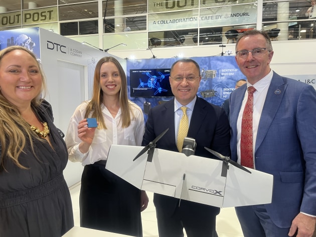 Amanda Holt - Managing Director and CEO, SYPAQ; Natalie Ksiazkiewicz - Vice President Strategy and Operations, DTC 
Ambassador Vasyl Myroshnychenko - Ukrainian Ambassador to Australia; Matt Jones - Senior Vice President Middle East, Africa, Asia Pacific, DTC. 

Credit: DTC