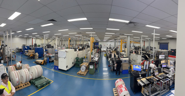 MCC's Brisbane facility. The company has a total of 11 sites in Australia and New Zealand