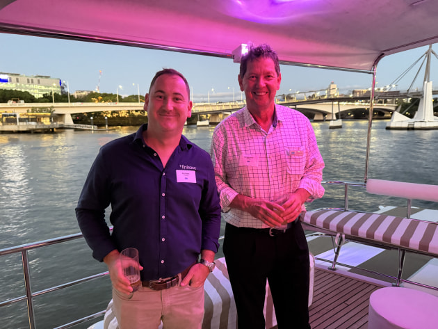 David Kemp of Finlease and Michael Moran of APPMA.