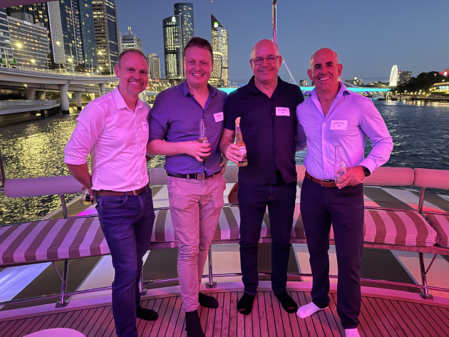 Team time: The Matthews Australasia contingent